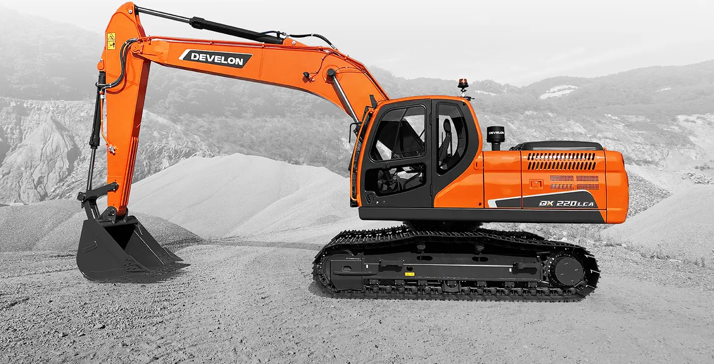 Robikings Limited - DX220LCA-2M with DEVELON decal 2