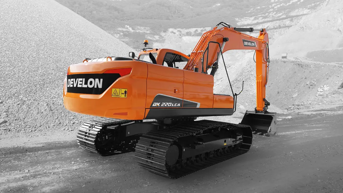 Robikings Limited - DX220LCA-2M with DEVELON decal
